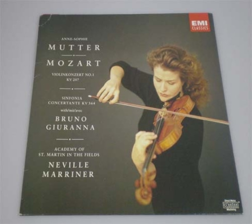 Mozart - Violin Concerto No.1/Sinfonia Concertante - Anne-Sophie Mutter