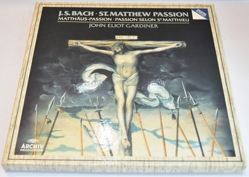 Bach - Matthaus Passion 전곡 - John Eliot Gardiner 3LP