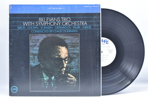 Bill Evans[빌 에반스]-Bill Evans trio with symphony orchestra 중고 수입 오리지널 아날로그 LP