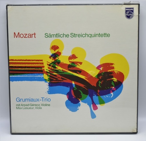 Mozart - Complete String Quintet - Grumiaux Trio (3LP) 오리지널 미개봉