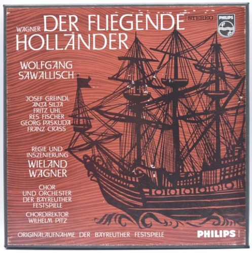 Wagner - Der Fliegende Hollander - Wolfgang Sawallisch 3LP