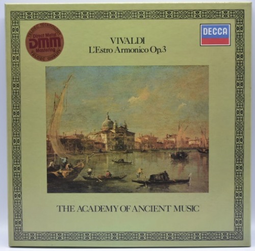 Vivaldi - L&#039;estro Armonico 전곡 - Christopher Hogwood 2LP