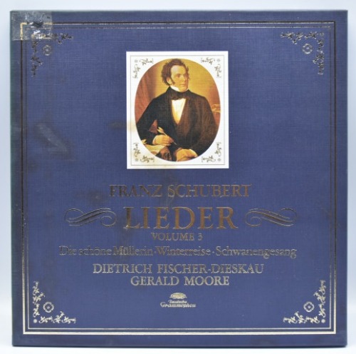 Schubert - Lieder Vol.3 (3대 연가곡 : 아름다운 물방앗간/겨울나그네/백조의 노래 전곡) - Dietrich Fischer-Dieskau 4LP