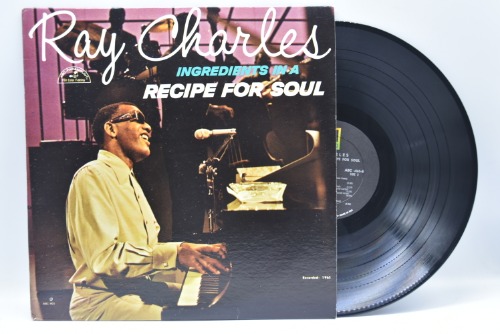 Ray Charles[레이 찰스]-Ingredients in a Recipe for Soul 중고 수입 오리지널 아날로그 LP