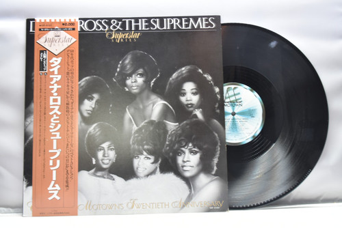 Diana Ross &amp; The Supremes[다이아나 로즈&amp;슈프림즈] -  Motown Superst ar series ㅡ 중고 수입 오리지널 아날로그 LP