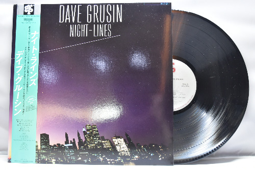 Dave Grusin[데이브 그루신] - Night-Lines ㅡ 중고 수입 오리지널 아날로그 LP