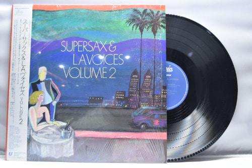 Supersax [수퍼색스]- Supersax &amp; L.A. Voices Volume 2 ㅡ 중고 수입 오리지널 아날로그 LP