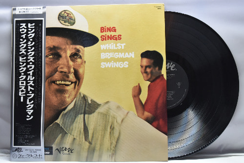 Bing Crosby [빙 크로스비]- Bing Sings Whilst Bregman Swings ㅡ 중고 수입 오리지널 아날로그 LP