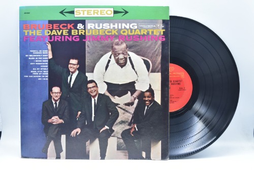 The Dave Brubeck Quartet[데이브 브루벡 쿼텟]-Brubeck and Rushing 중고 수입 오리지널 아날로그 LP