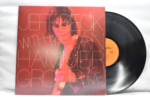 JEFF BECK [제프 벡] - Jeff Beck with the Jan Hammer group liveㅡ 중고 수입 오리지널 아날로그 LP