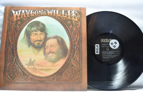 Waylon &amp; Willie - Waylon &amp; Willie ㅡ 중고 수입 오리지널 아날로그 LP