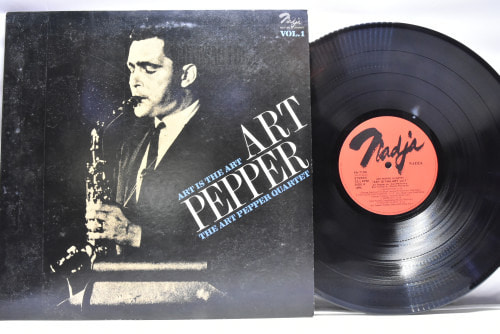 Art Pepper Quartet [아트 페퍼] ‎- Art Is The Art Vol.1 - 중고 수입 오리지널 아날로그 LP