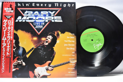 Gary Moore [게리 무어] - Rockin&#039; Every Night - Live In Japan ㅡ 중고 수입 오리지널 아날로그 LP