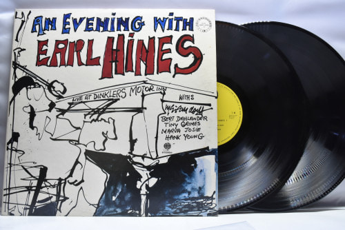 Earl Hines [얼 하인즈] ‎- An Evening With Earl Hines - 중고 수입 오리지널 아날로그 LP
