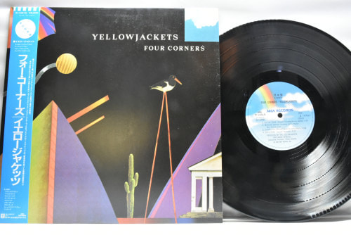 Yellowjakets [옐로우 자켓] ‎- Four Corners (PROMO) - 중고 수입 오리지널 아날로그 LP