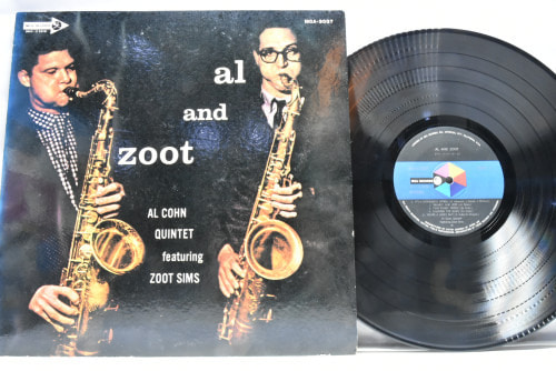 Al Cohn Quintet Featuring Zoot Sims [알 콘, 주트 심스] ‎- Al And Zoot - 중고 수입 오리지널 아날로그 LP