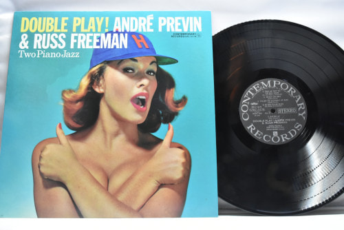 Andre Previn &amp; Russ Freeman [앙드레 프레빈, 러스 프리만] ‎- Double Play! - 중고 수입 오리지널 아날로그 LP