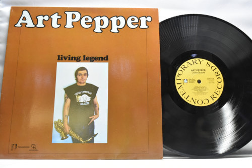 Art Pepper [아트 페퍼] ‎- Living Legend - 중고 수입 오리지널 아날로그 LP