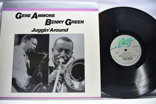 Gene Ammons / Benny Green [진 아몬즈, 베니 그린] ‎- Juggin&#039; Around - 중고 수입 오리지널 아날로그 LP