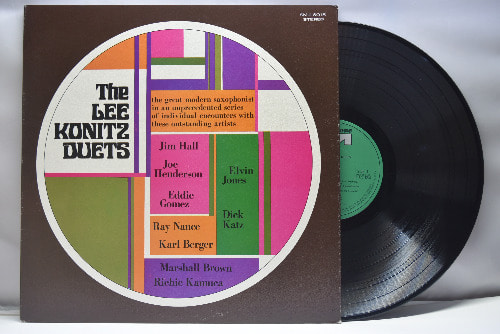Lee Konitz [리 코니츠] ‎- The Lee Konitz Duets - 중고 수입 오리지널 아날로그 LP