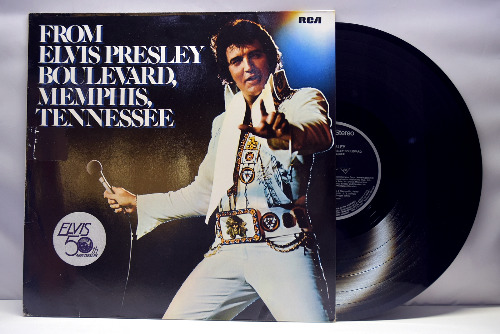 Elvis Presley [엘비스 프레슬리] - From Elvis Presley Boulevard, Memphis, Tennessee ㅡ 중고 수입 오리지널 아날로그 LP