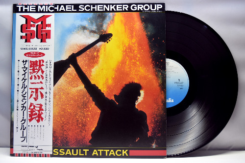 The Michael Schenker Group [마이클 쉥커 그룹] - Assault Attack - 중고 수입 오리지널 아날로그 LP