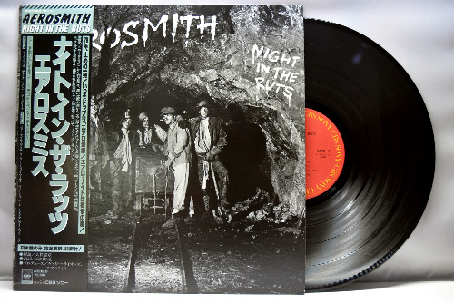 Aerosmith [에어로스미스] - Night In The Ruts - 중고 수입 오리지널 아날로그 LP