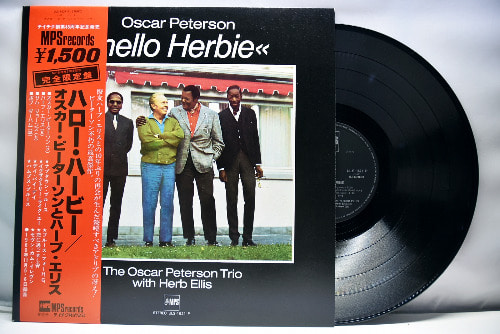 The Oscar Peterson Trio With Herb Ellis [오스카 피터슨, 허브 앨리스] ‎- Hello Herbie - 중고 수입 오리지널 아날로그 LP