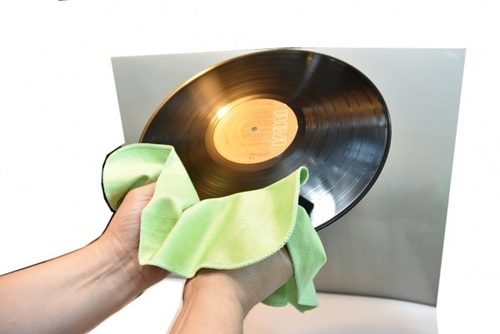 LP 음반 클리닝 / 레코드 세척 전용 대형 초극세사  수건