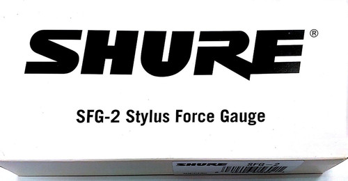 슈어 아날로그 침압계 Shure SFG-2 Stylus Tracking Force Gauge 당일배송