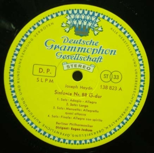 Haydn-Symphony No.88&amp;98-Jochum 중고 수입 오리지널 아날로그 LP