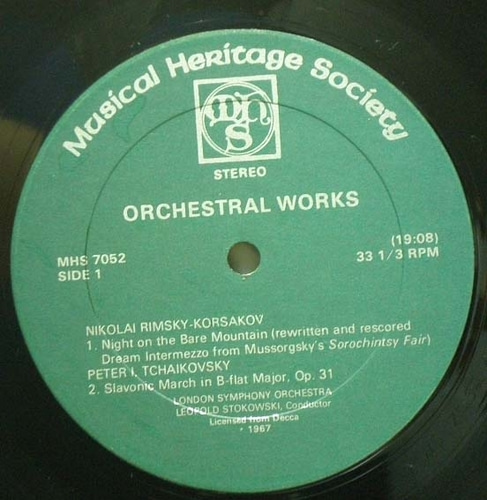 Orchestral Works - Leopold Stokowski (2LP) 중고 수입 오리지널 아날로그 LP