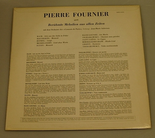 Favorite Encores - Pierre Fournier