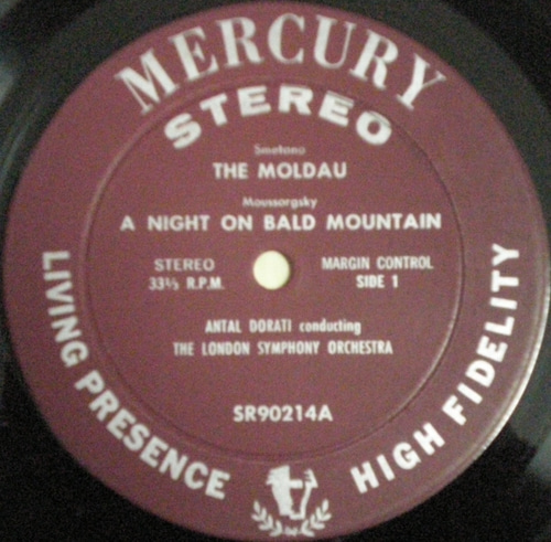 Moussorgsky - Night on the Bald Mountain 外 - Antal Dorati 중고 수입 오리지널 아날로그 LP