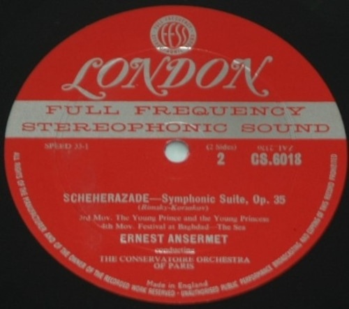 Rimsky-Korsakov - Scheherazade - Ernest Ansermet