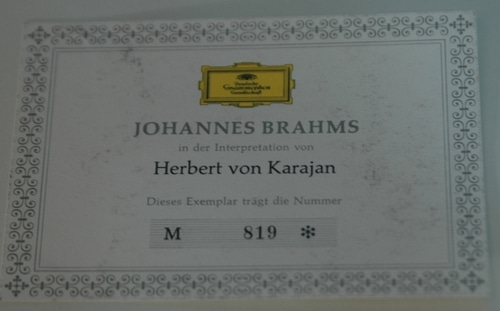 Karajan - Brahms 1960년대 전집 (7LP)