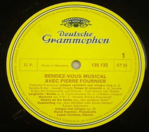 Rendezvous Musical Avec Pierre Fournier