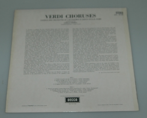 Verdi - Opera Choruses