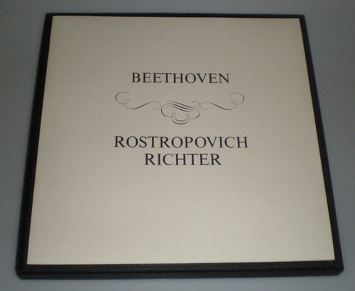 Beethoven - 5 Cello Sonatas - Rostropovich/Richter 2LP