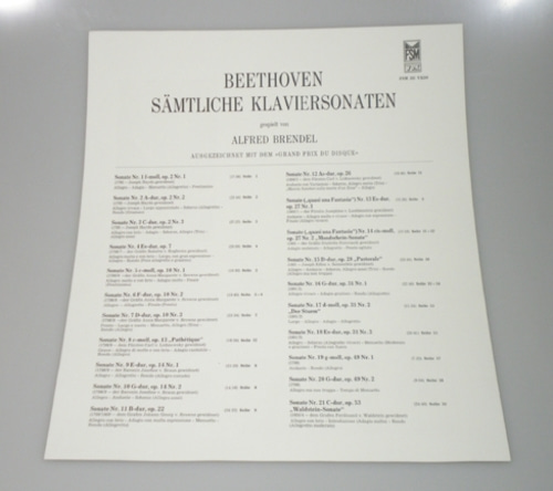 Beethoven - Complete Piano Sonatas - Alfred Brendel