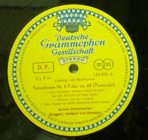 Beethoven- Symphony No.6- Karajan 중고 수입 오리지널 아날로그 LP
