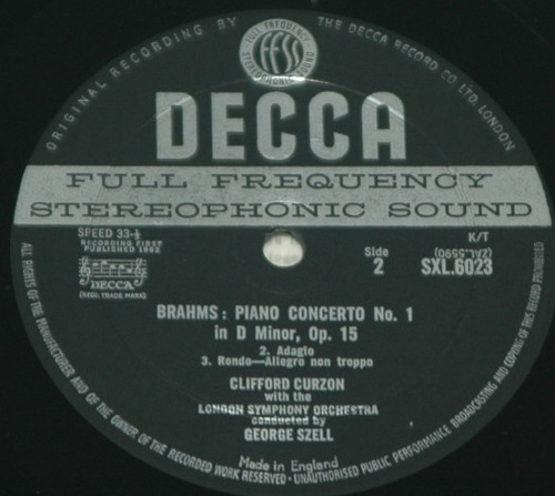 Brahms - Piano Concerto No.1 - Clifford Curzon