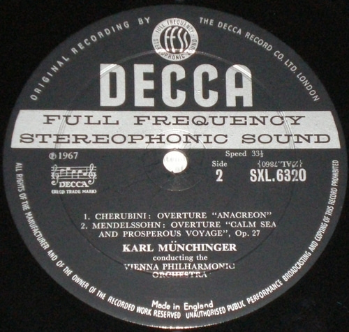 Romantic Overtures - Karl Munchinger