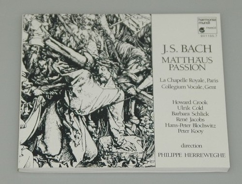 Bach- Matthaus Passion - Philippe Herreweghe 3LP