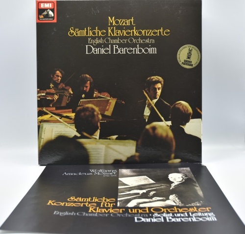Mozart - Piano Concerto 전곡 - Daniel Barenboim 12LP