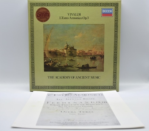 Vivaldi - L&#039;estro Armonico 전곡 - Christopher Hogwood 2LP
