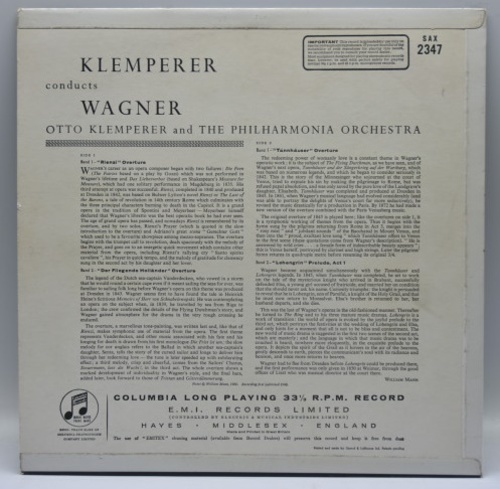 Wagner - Overtures - Otto Klemperer