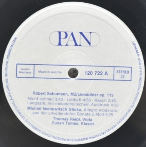 Schumann - Marchenbilder/ Schubert - Arpeggione Sonata 외 - Thomas Riebl