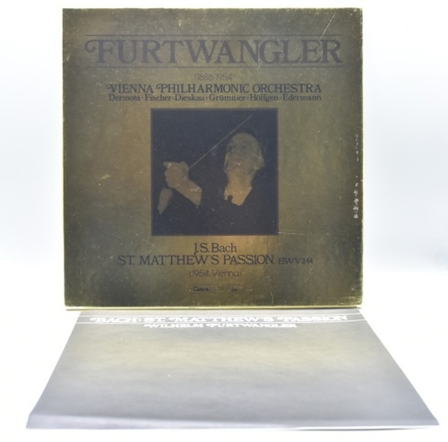 Bach - Matthaus Passion - Wilhelm Furtwangler 3LP