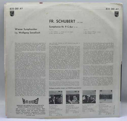Schubert - Symphony No.9 - Wolfgang Sawallisch